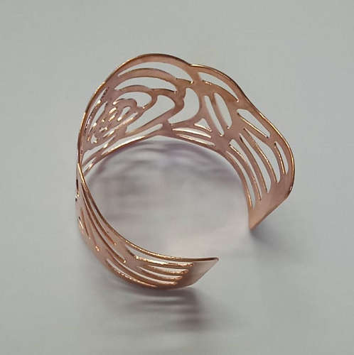 Napkin Rings - Rose Cutout