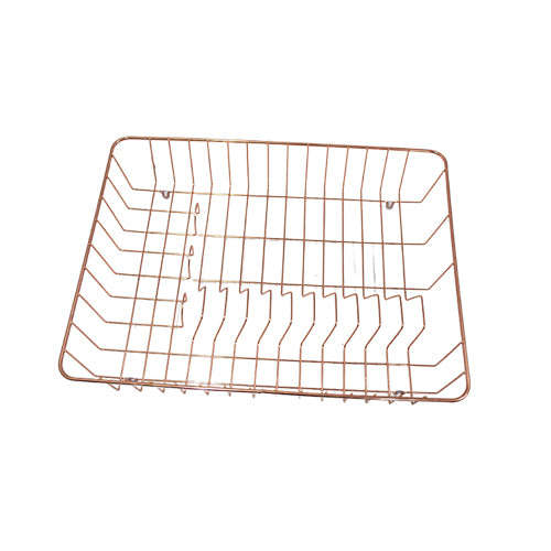 Kitchen Set - Cutlery Holder, Dish Rack, Paper Towel Holder - Copper