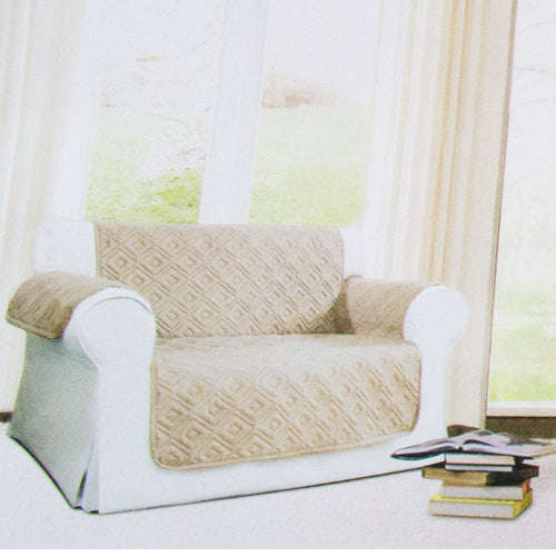Sofa Covers - Fawn - 2 Seater ( 224 x 179 cm )