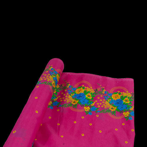 Printed Polycotton - Tsonga - Per meter / Pink