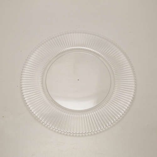 Underplates - Clear Glass Radial