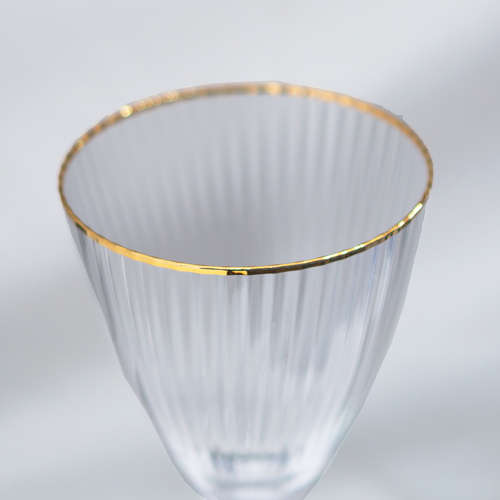 Stemware - X-Ray Gold Rim - 6's