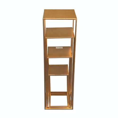 Plinth Sets - Gold Metal 4pc