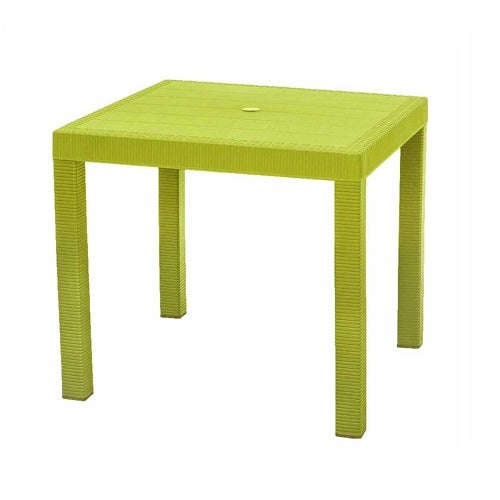 Table - 4 Seater Elite Cafe Table - Lime