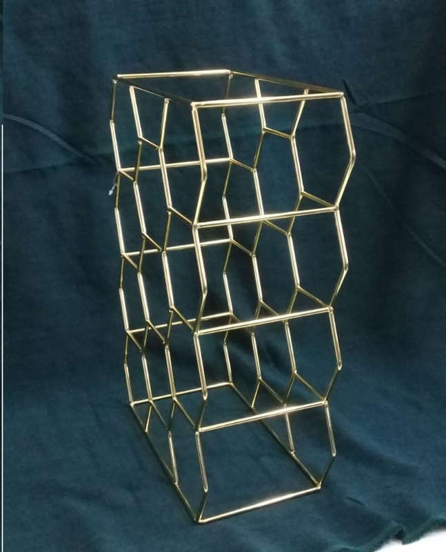 Bottle Rack - 11 Bottle Upright - Copper
