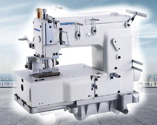 Gemsy 1404P - Industrial 4 Needle + Elastic Device