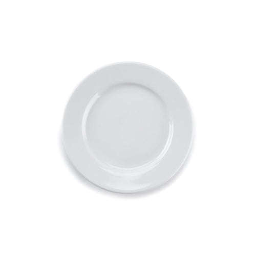 Dinnerware  - Side Plates Plain Round - Pure White