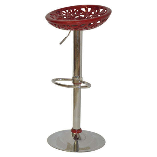 Barstool - Double Leaf - Red