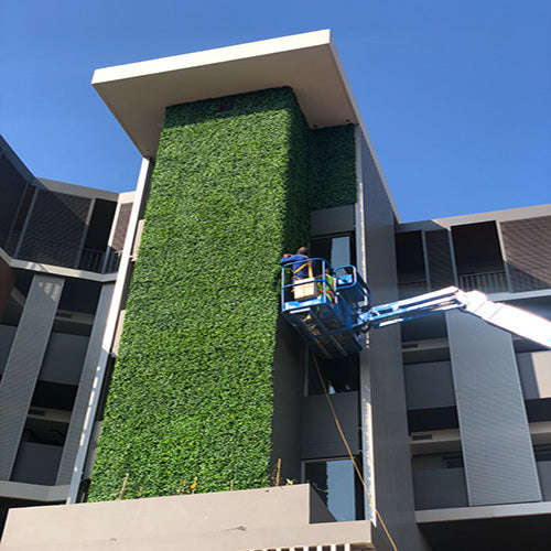 Artificial Grass Wall Panels - Small Leaf Singles