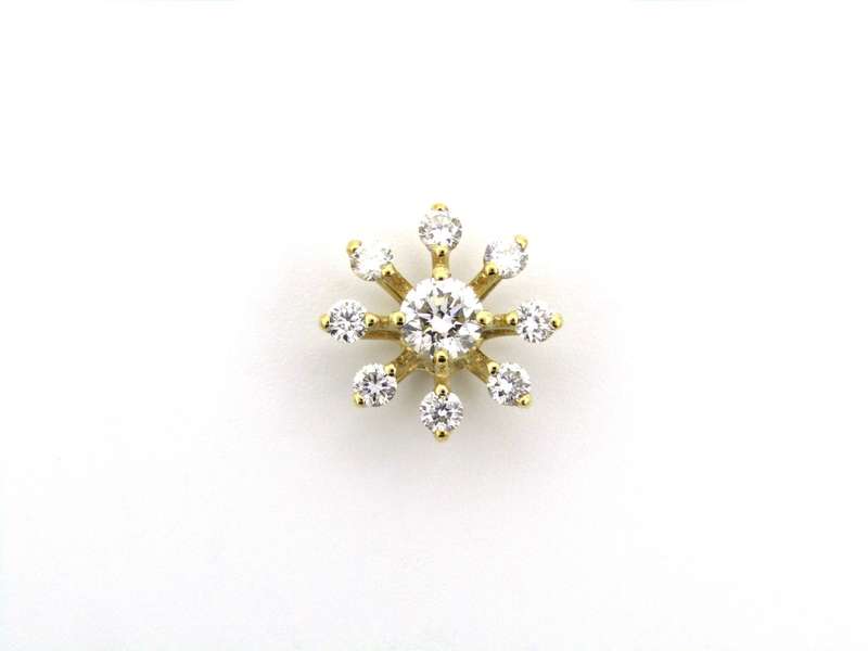 18K gold My Sunshine diamond pendant by Browns.
