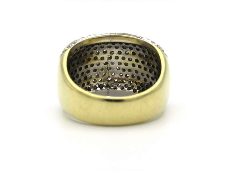 18K gold diamond dress ring by Jenna Clifford.