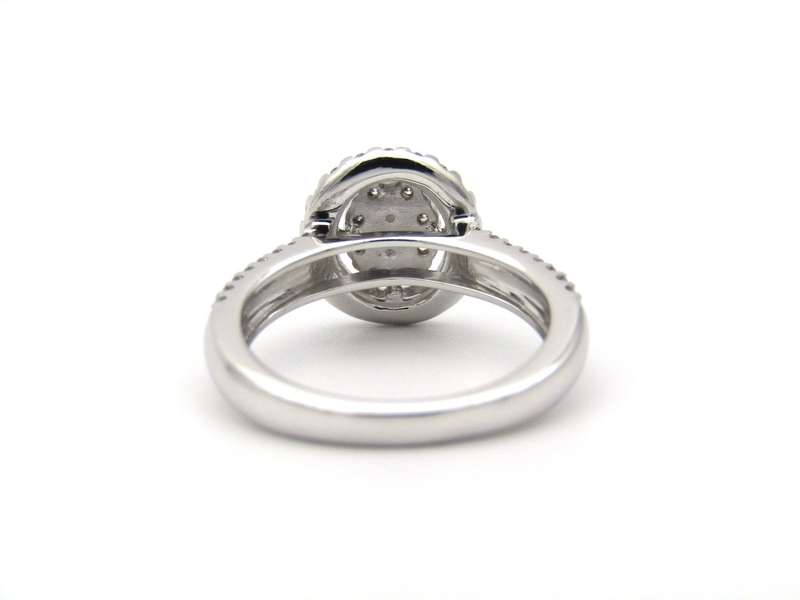 14K gold diamond ring.