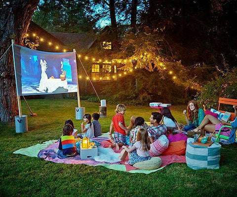 Mini LED Projector LCD Image System