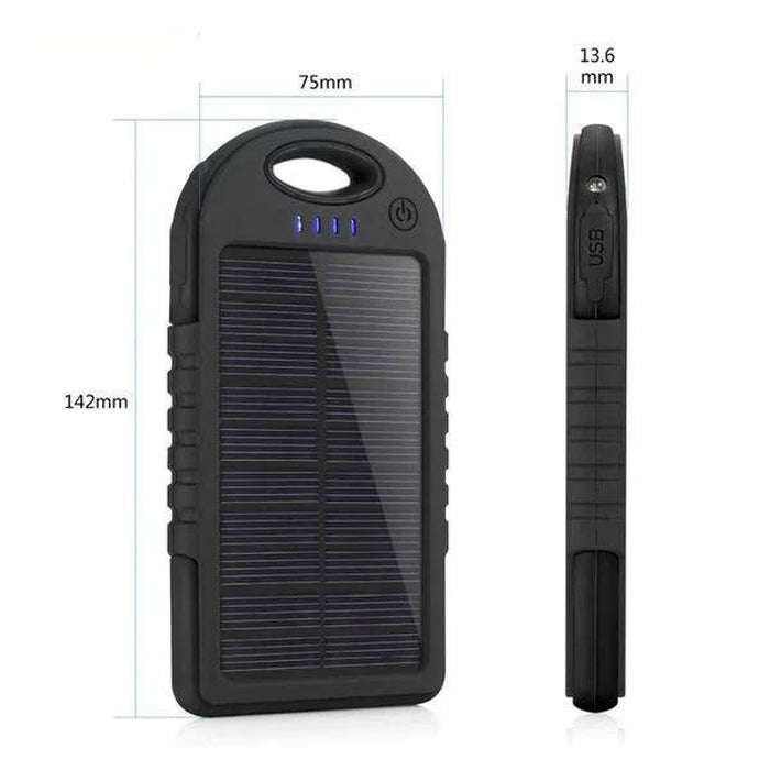 12 LED 16800mAh Solar Powerbank