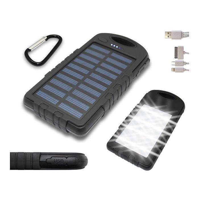 12 LED 16800mAh Solar Powerbank