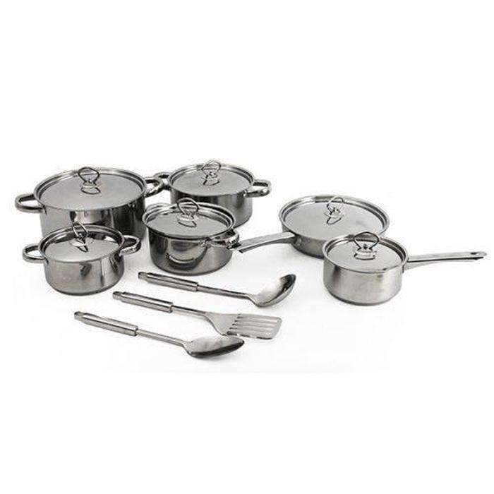 15 piece Stainless Steel Cookware Set