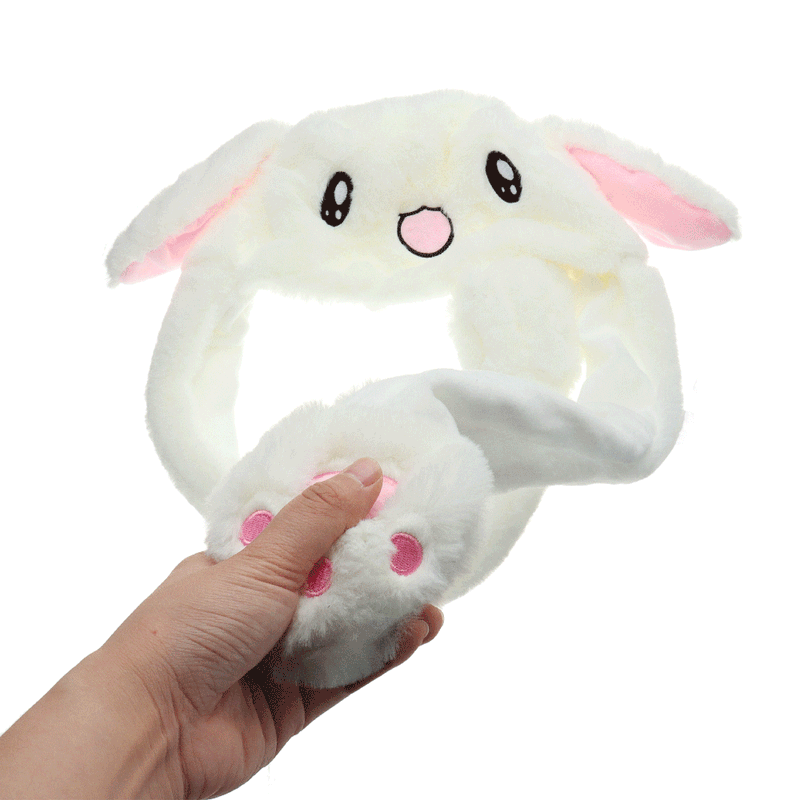 Bunny Rabbit Moving Ears Hat