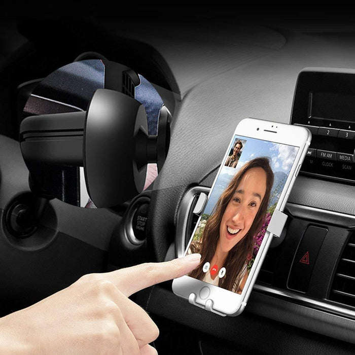2-for-1 Universal Air Vent Car Phone Holder