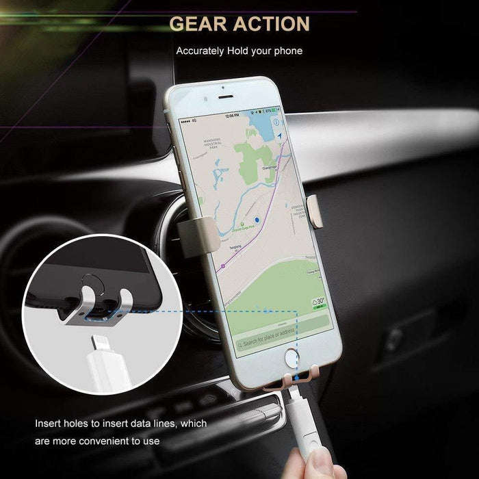 2-for-1 Universal Air Vent Car Phone Holder