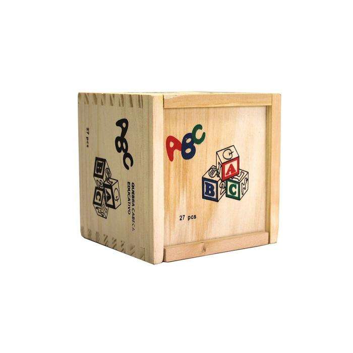 27 Piece ABC Wood Blocks Set ( DISPLAY MODEL)
