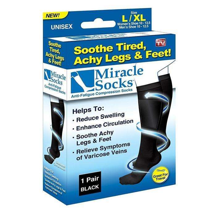 2x Pack Miracle Socks