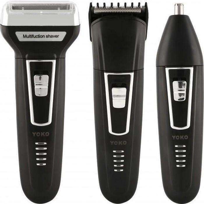 3-In-1 Rechargeable Hair Shaver/Clipper/Trimmer