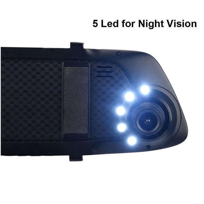 4.3" HD Dual Rear View Car Recorder
