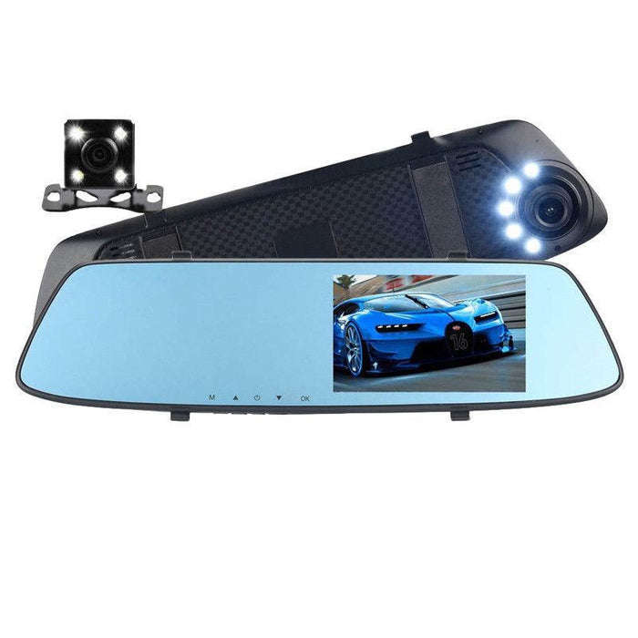 4.3" HD Dual Rear View Car Recorder
