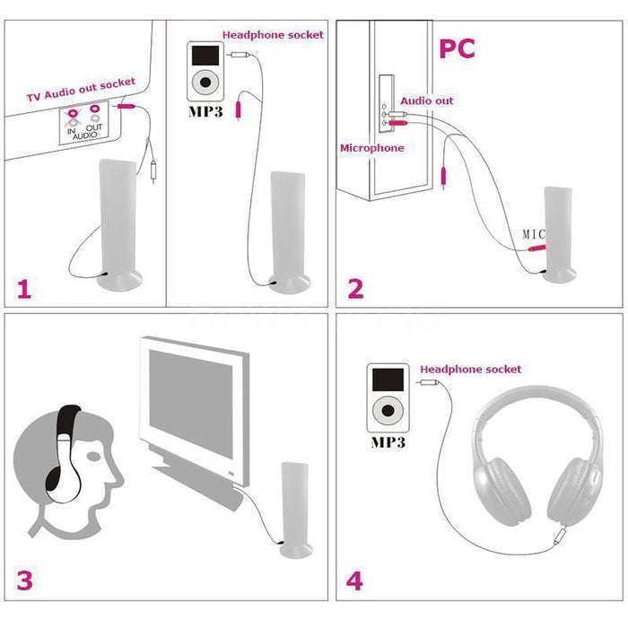 5-in-1 Wireless Headphones