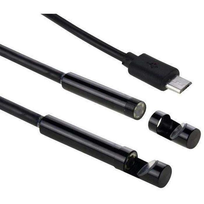 6 LED 7mm Lens USB Android Endoscope Borescope HD Camera