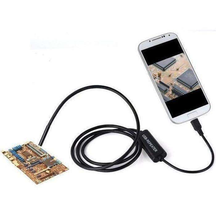 6 LED 7mm Lens USB Android Endoscope Borescope HD Camera