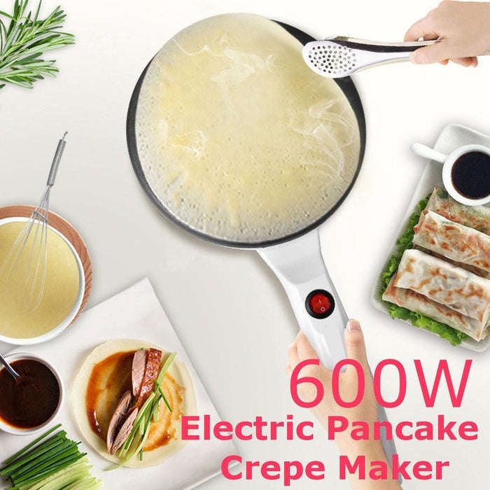 600W Pancake & Crepe Maker