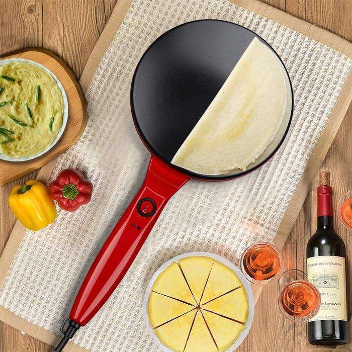 600W Pancake & Crepe Maker