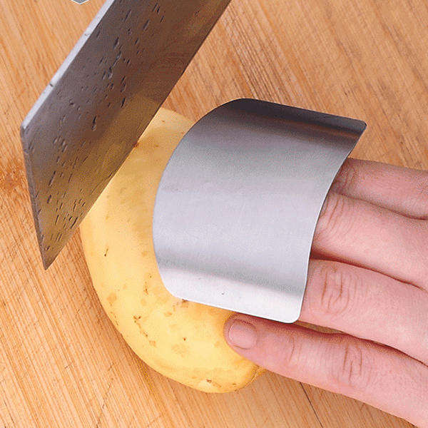 2x Stainless Steel Finger Guards