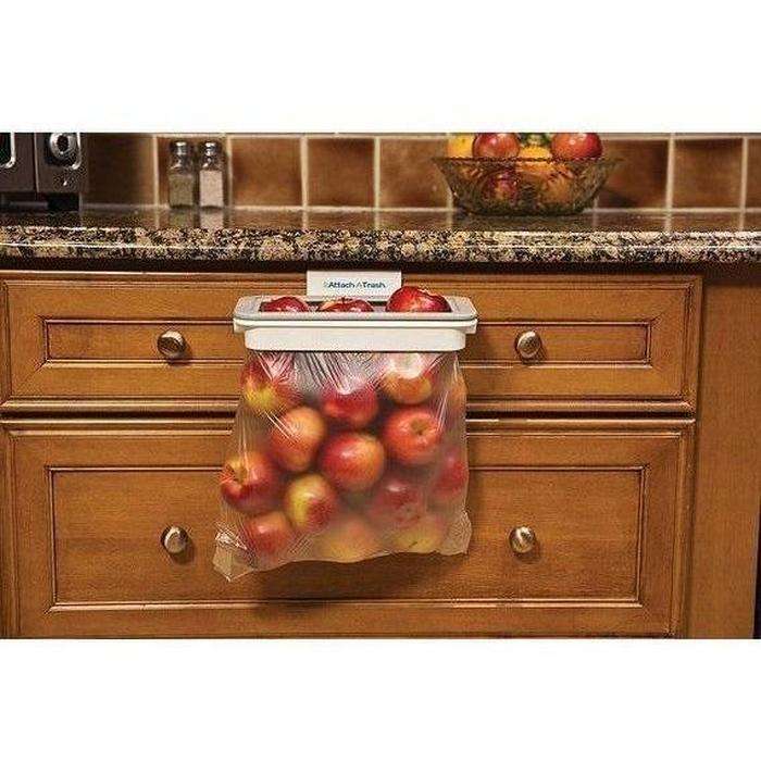 Attach-A-Trash - The Hanging Trash Bag Holder