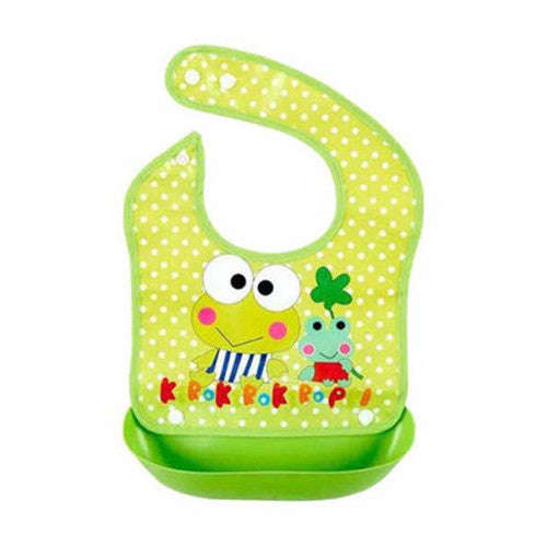 Baby Bib With Detachable Tray - Pink