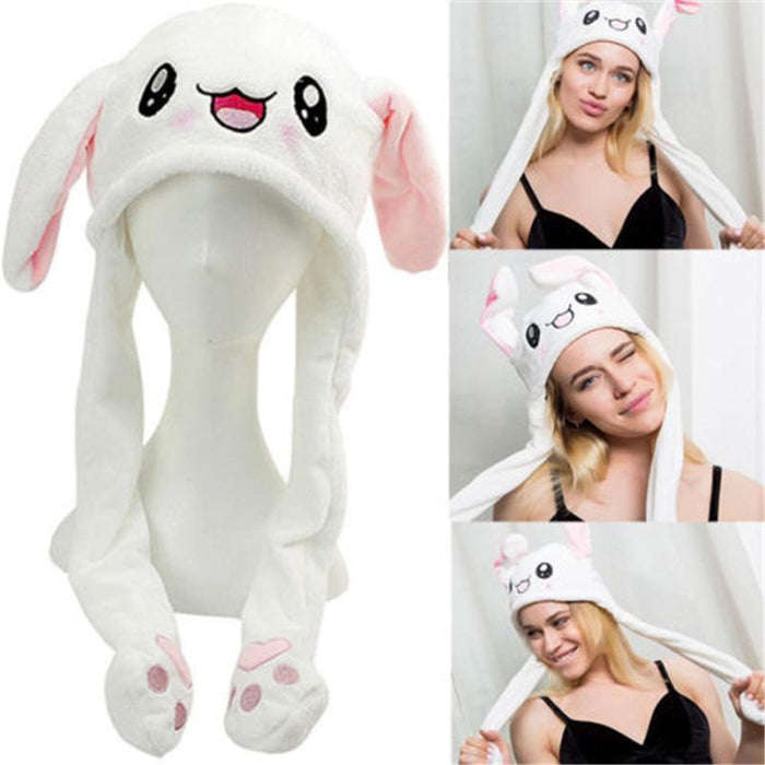 Bunny Rabbit Moving Ears Hat