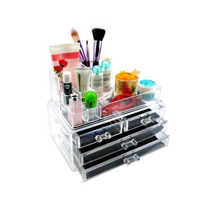 Cosmetic Display Organiser With Drawers