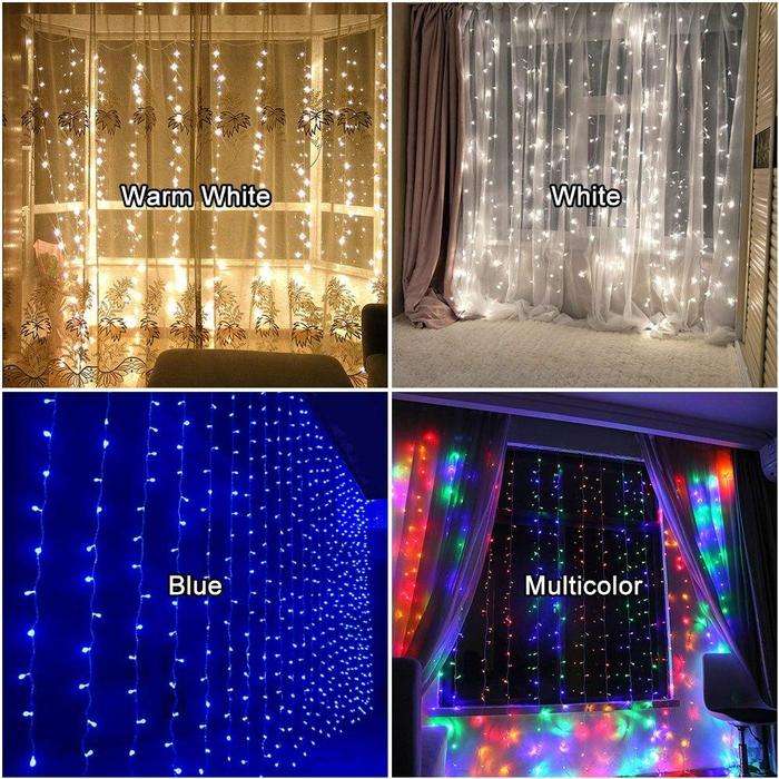 Curtain LED Lights - Multi-Color