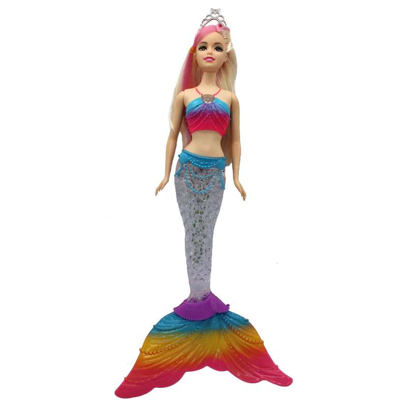Beauty Rainbow Lights Mermaid Doll