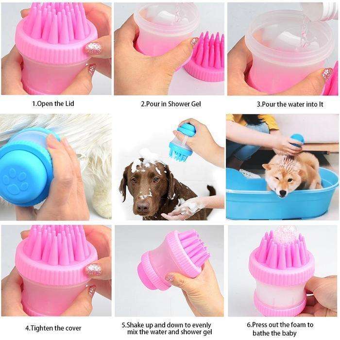 Dog Shampoo Dispenser & Washer