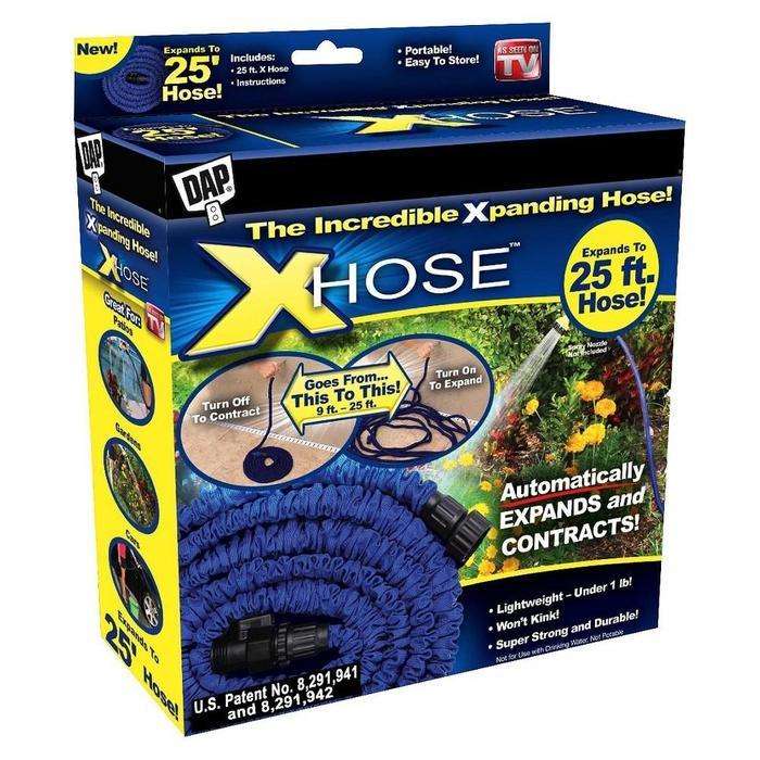 Expandable And Contractible Garden Hose - 25ft