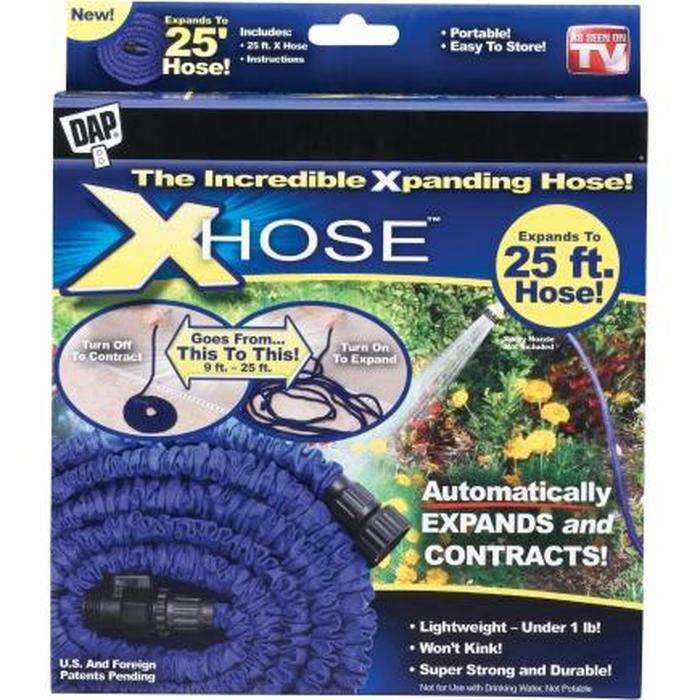 Expandable And Contractible Garden Hose - 25ft