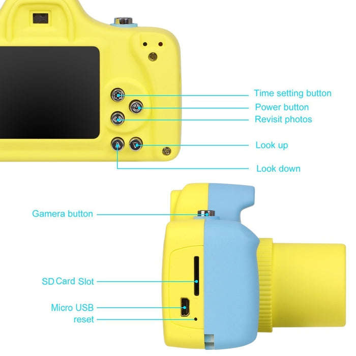 Kids Digital Camera Set - Pink