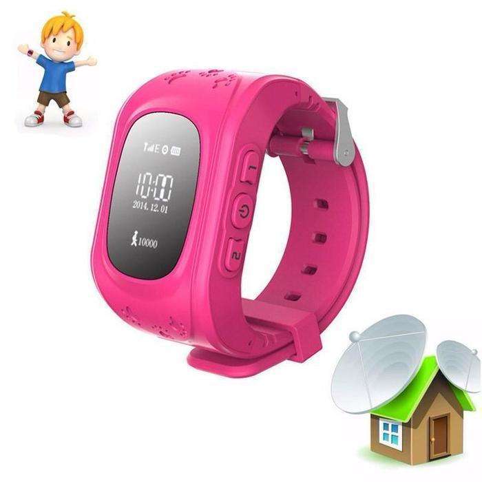 Kids GPS Tracking Watch - Pink
