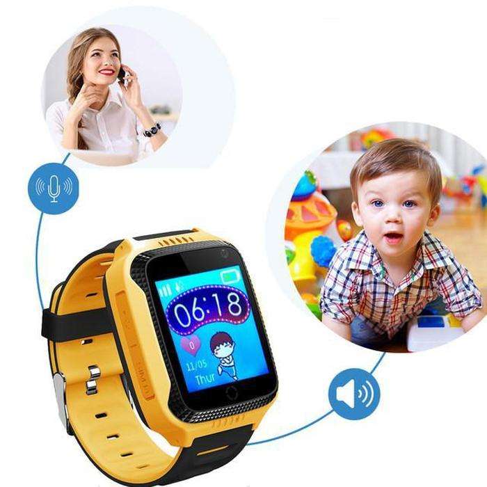 Kids GPS Tracking Watch - Yellow