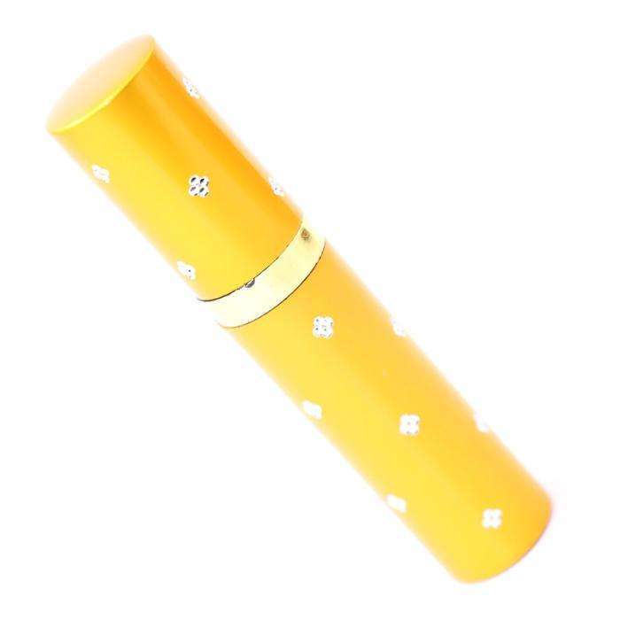 Mini Lipstick Self Defense Electric Shock Stun Gun With LED Flashlight - Red