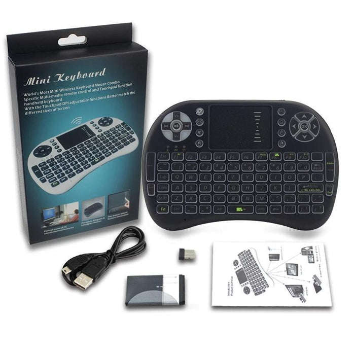 Mini Wireless Backlit Keyboard