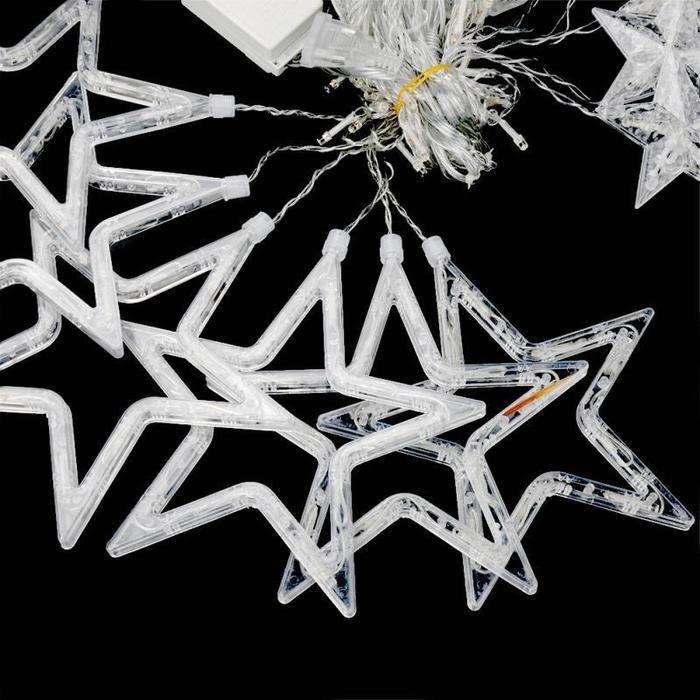 Multi Colored Hanging Stars String Light
