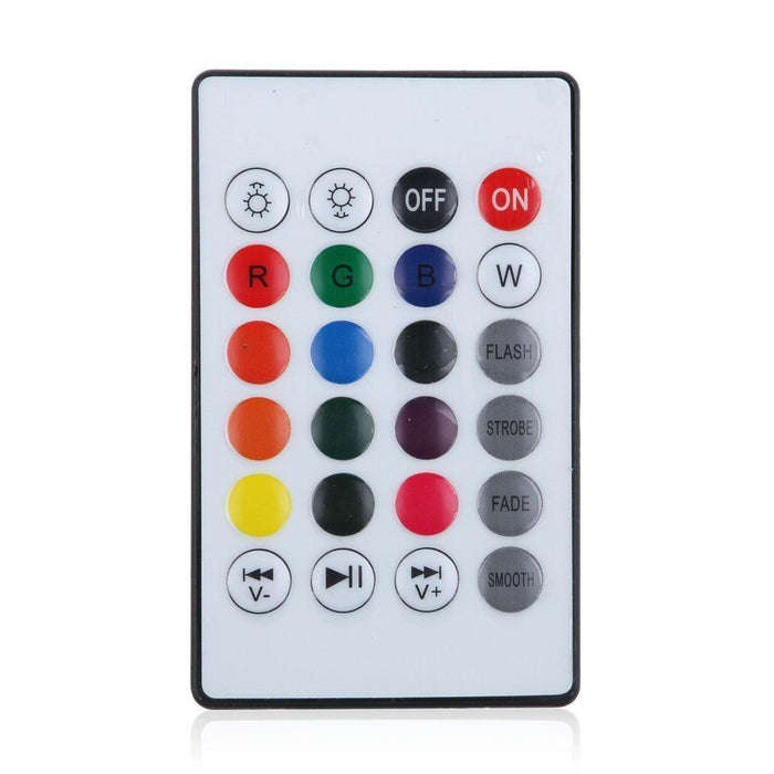 Multicolored LED Music Light Bulb
